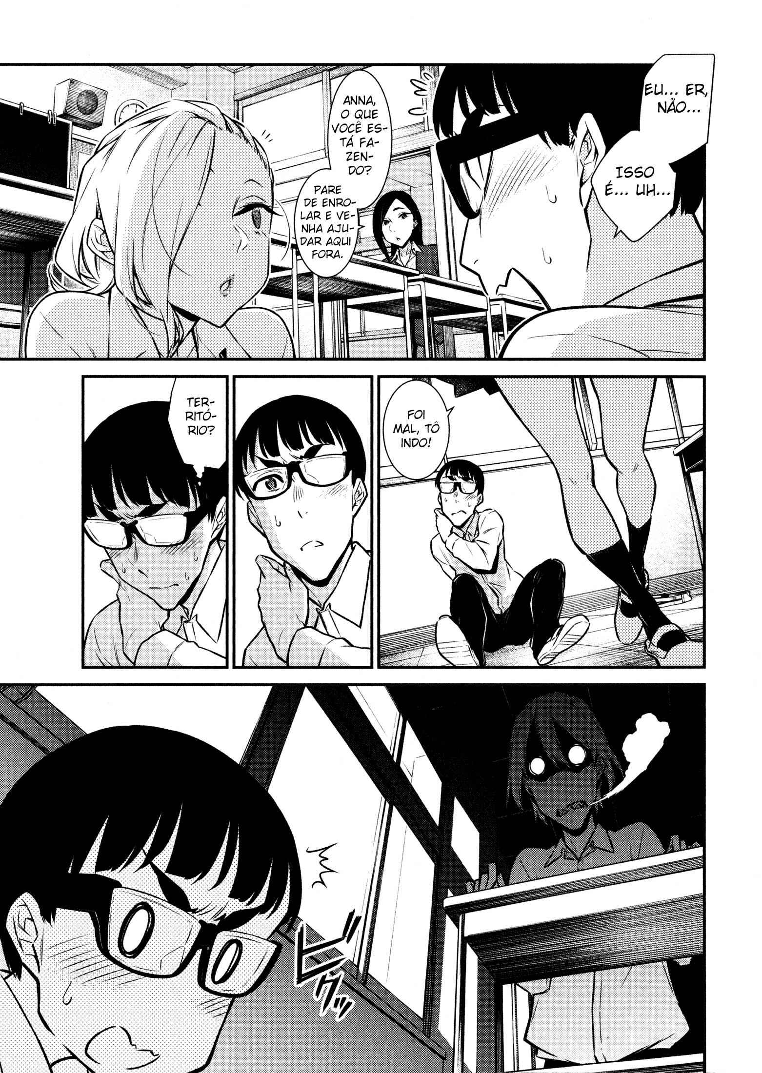 Yancha Gal no Anjou-san capítulo 40 página 8
