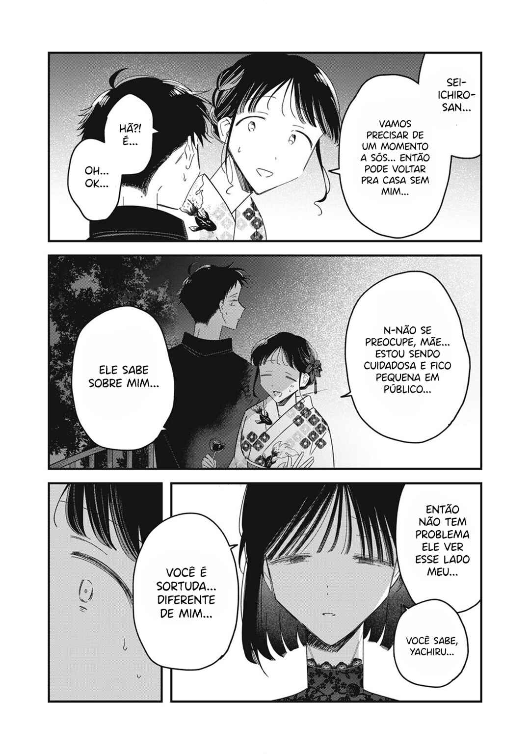 Yachiru-san wa Homeru to Nobiru capítulo 14.1 página 6