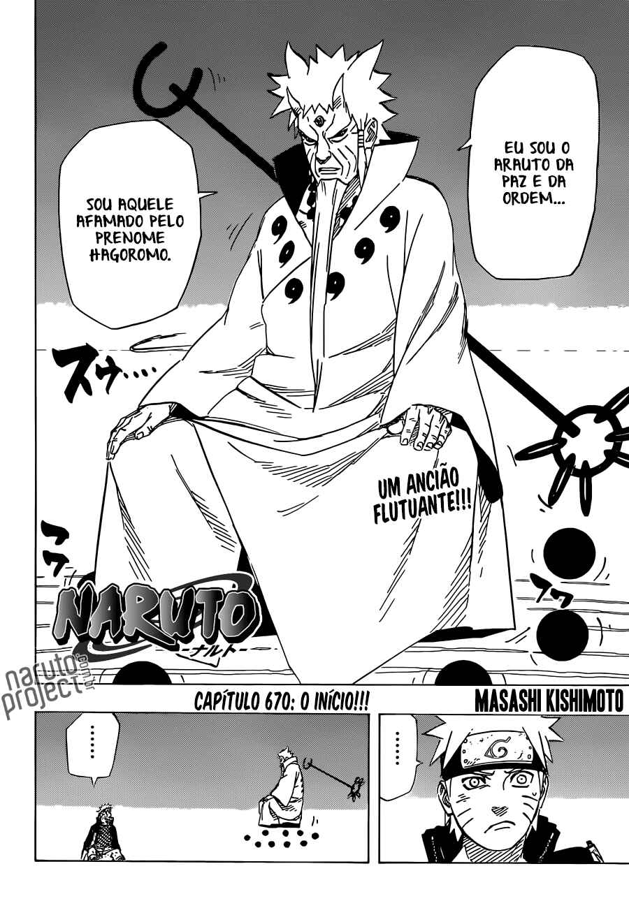 Naruto capítulo 670 página 3