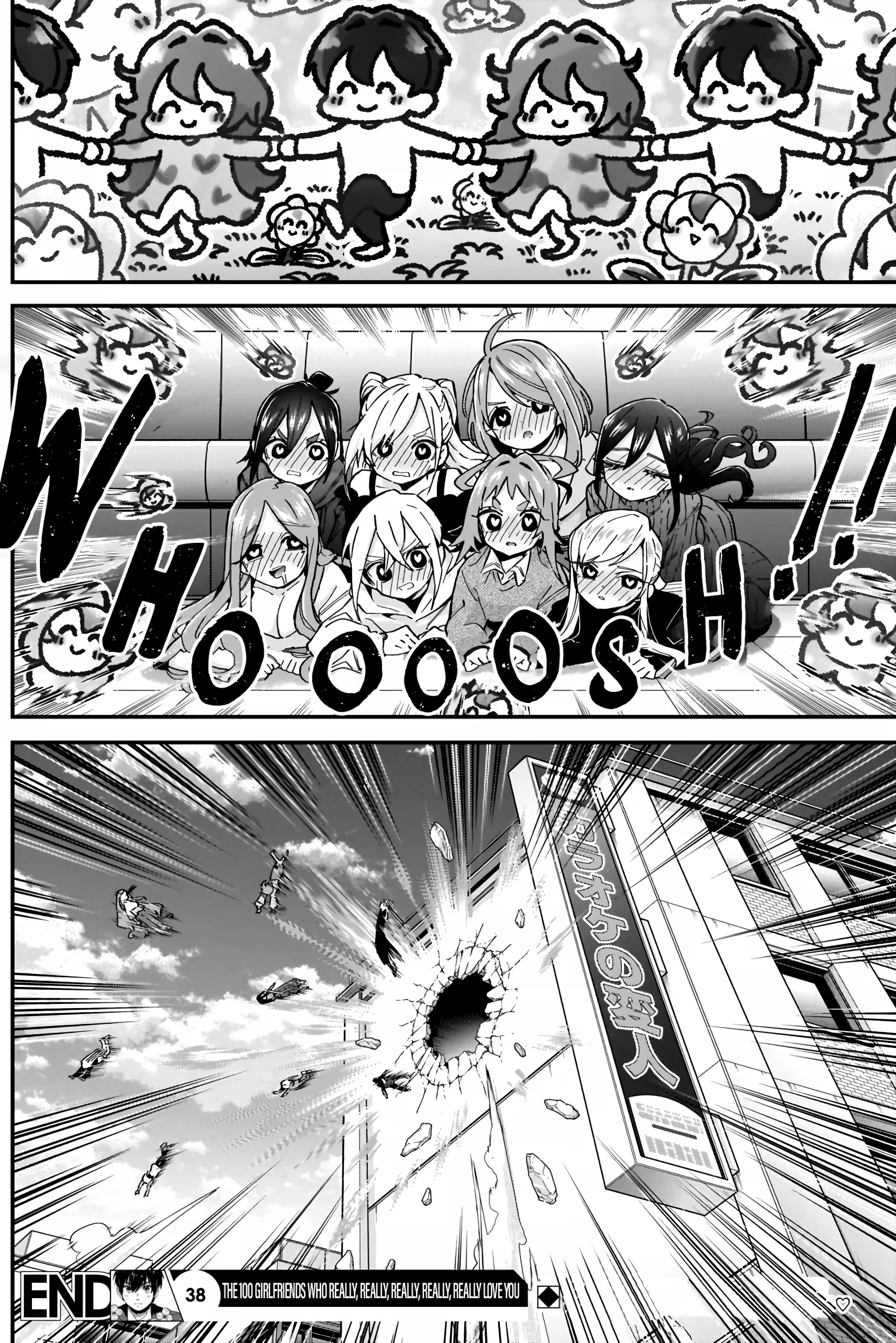 Kimi no Koto ga dai dai dai dai dai suki na 100-nin no Kanojo capítulo 38 página 20