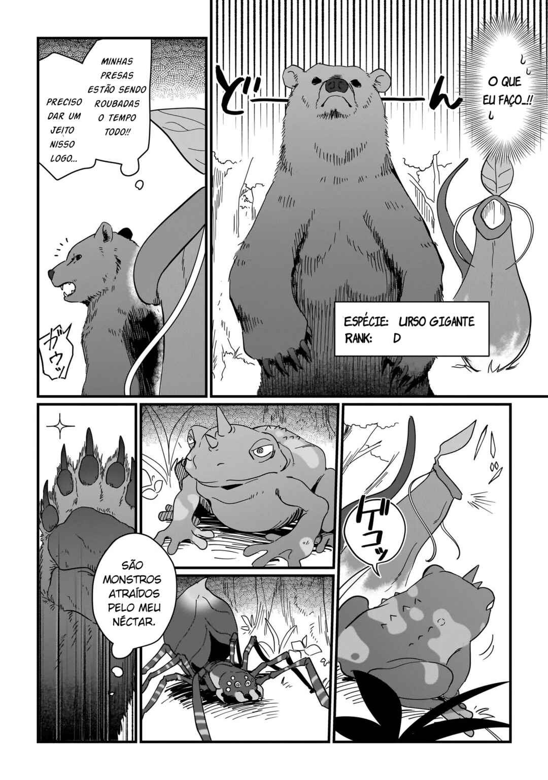 Koke kara Hajimaru Isekai Life capítulo 3.1 página 8