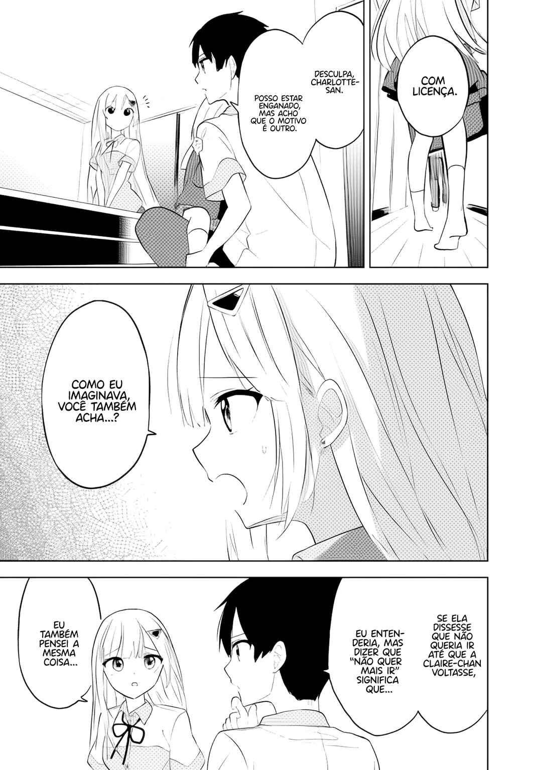 Maigo ni Natteita Youjo wo Tasuketara, Otonari ni Sumu Bishoujo Ryuugakusei ga Ie ni Asobi ni Kuru you ni Natta Ken ni Tsuite capítulo 28 página 4