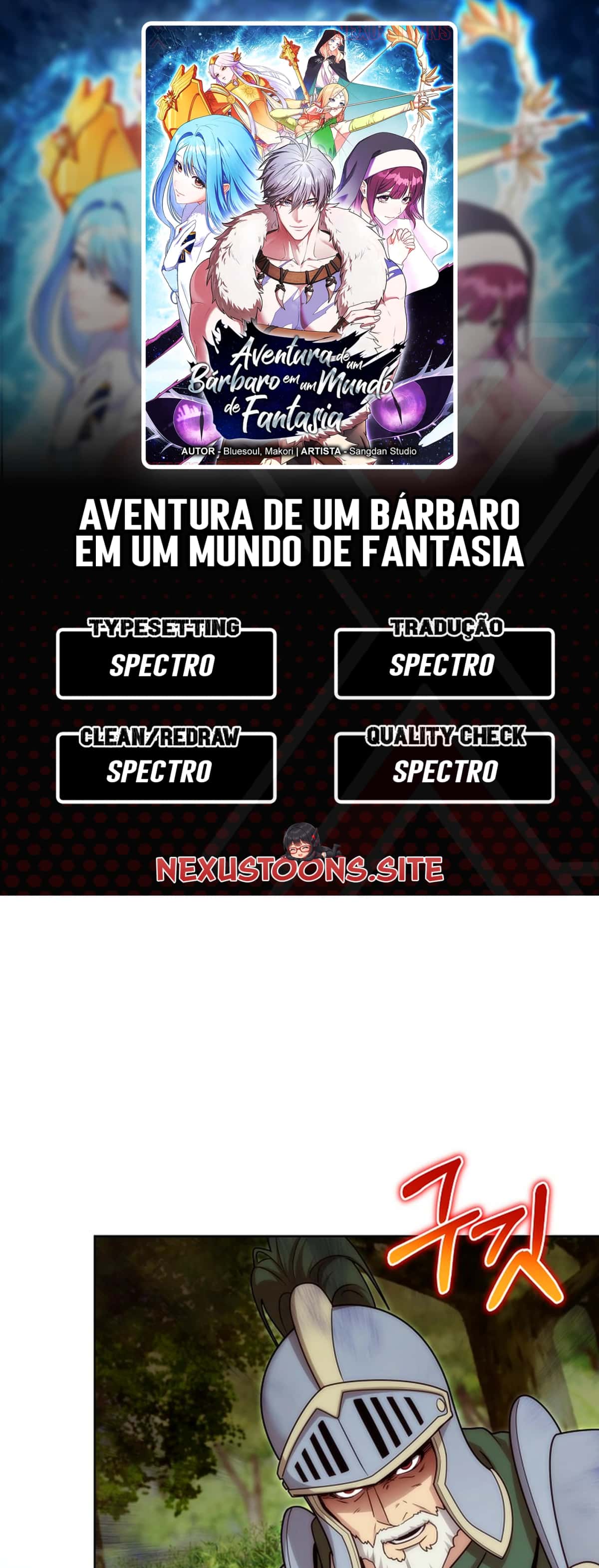 Aventura de um Bárbaro em um Mundo de Fantasia capítulo 45 página 1
