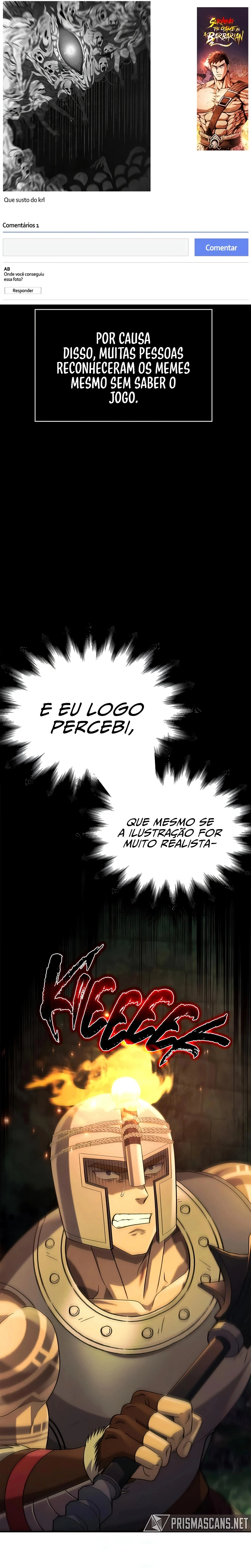 Sobrevivendo no Jogo Como um Bárbaro capítulo 26 página 3