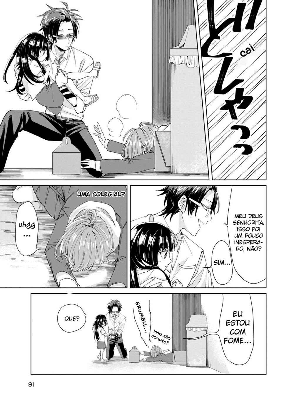 Kumichou Musume to Sewa-gakari capítulo 8 página 4