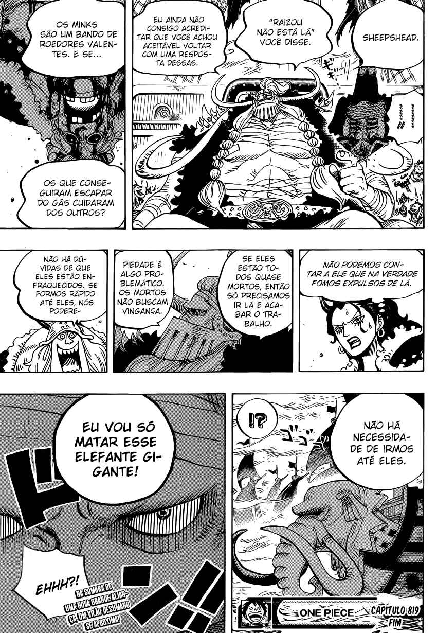 One Piece capítulo 819 página 18