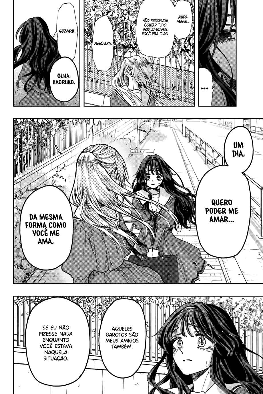 Kaoru Hana Wa Rin To Saku capítulo 62 página 12