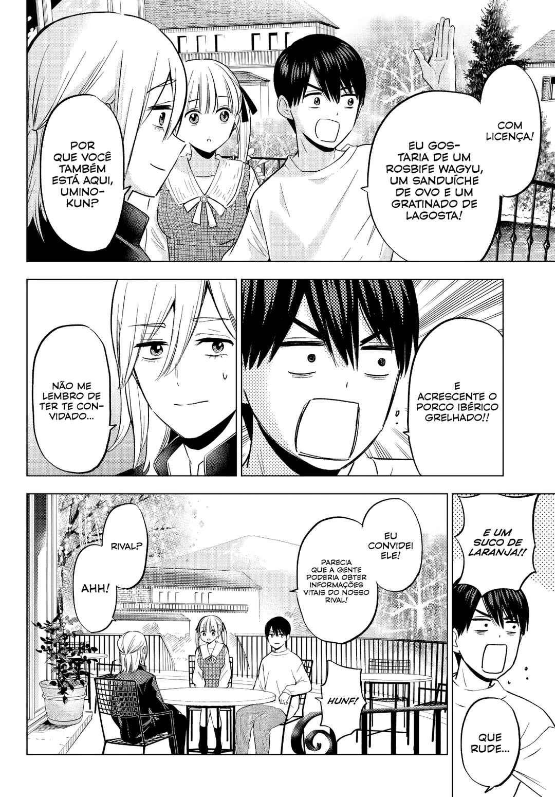 Kakkou no Iinazuke capítulo 197 página 8