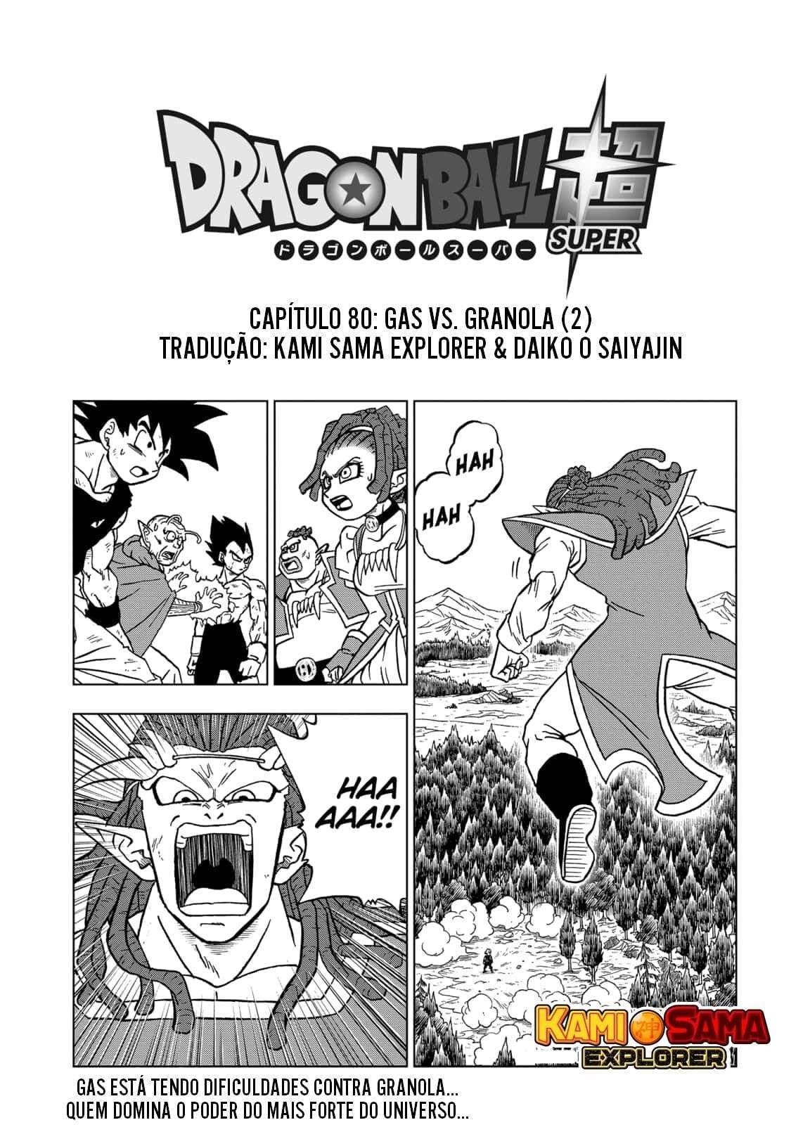 Dragon Ball Super capítulo 80 página 1