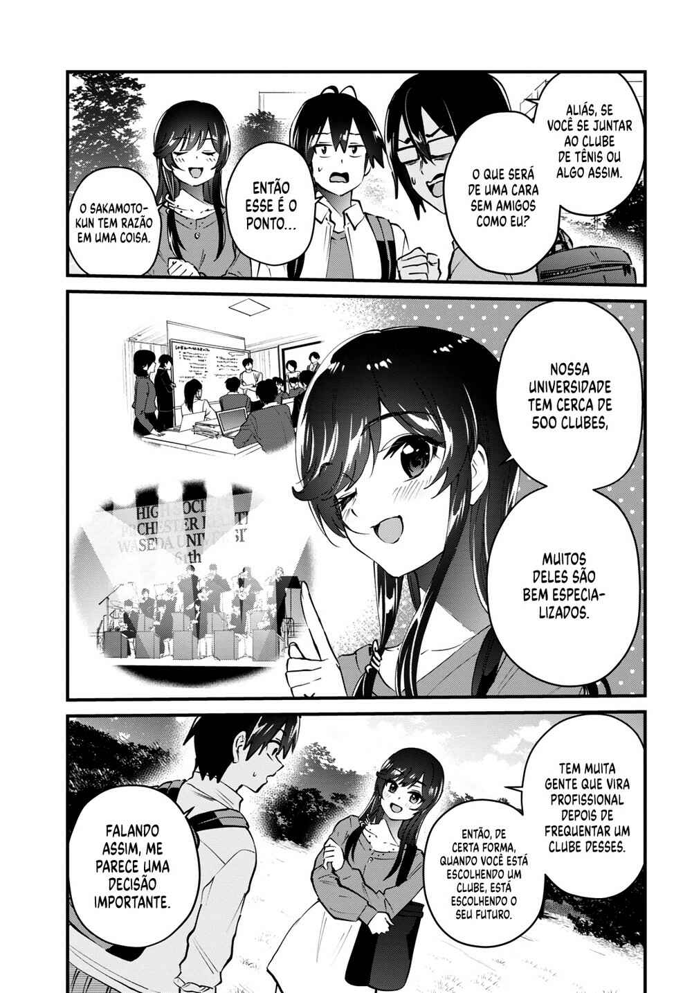 Hajimete no Gal capítulo 127 página 12