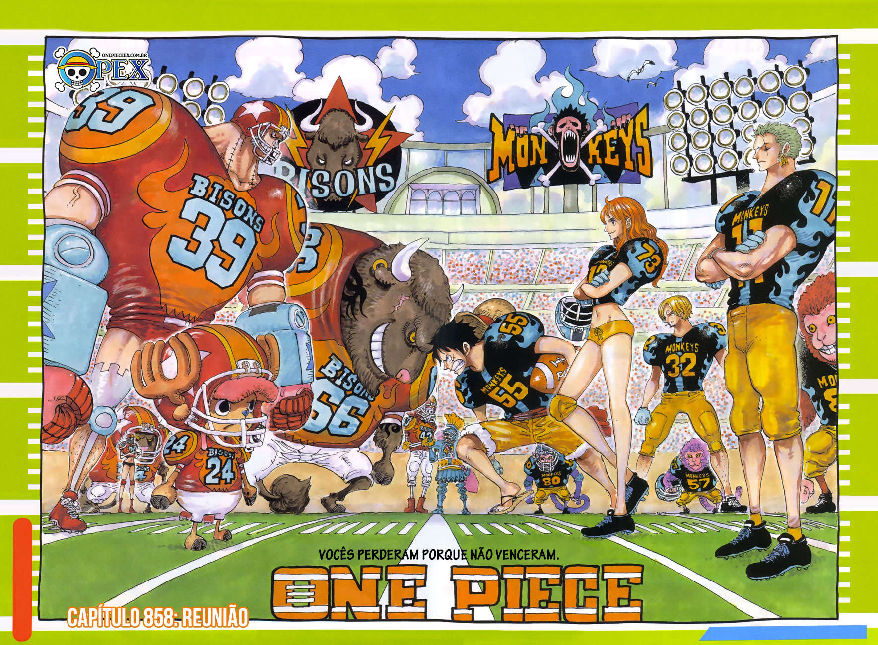 One Piece capítulo 858 página 1