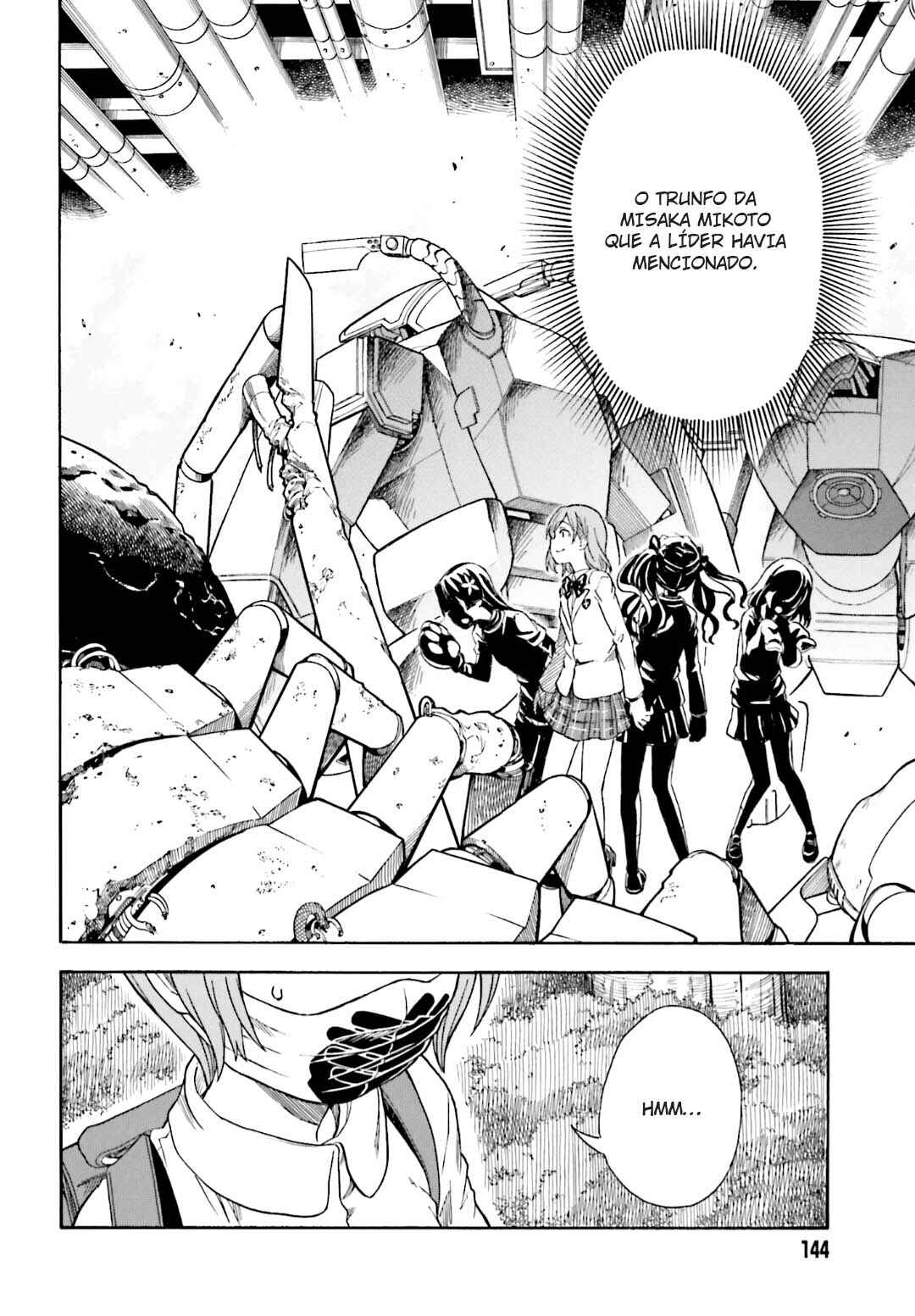 Toaru Majutsu no Index Gaiden: Toaru Kagaku no Railgun capítulo 105 página 2