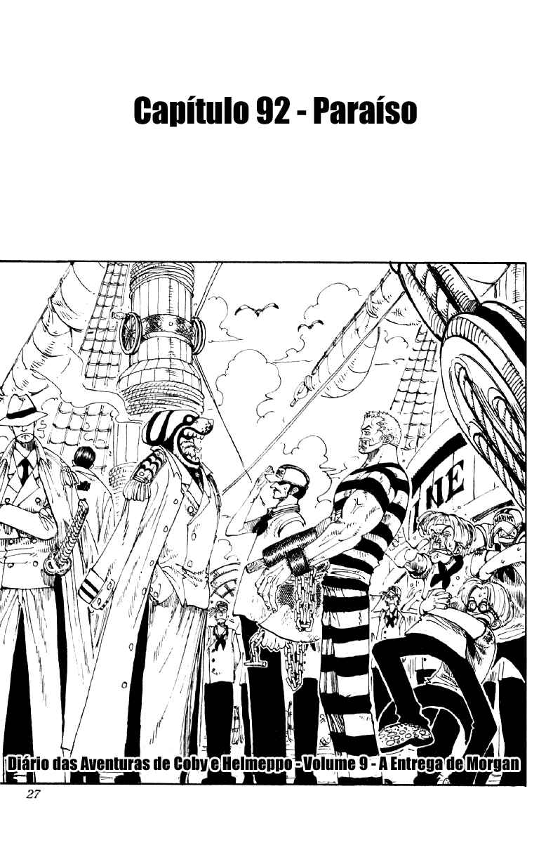 One Piece capítulo 92 página 1