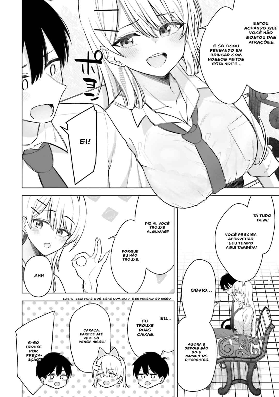Onna Tomodachi wa Tanomeba Igai to Yarasetekureru capítulo 17 página 7
