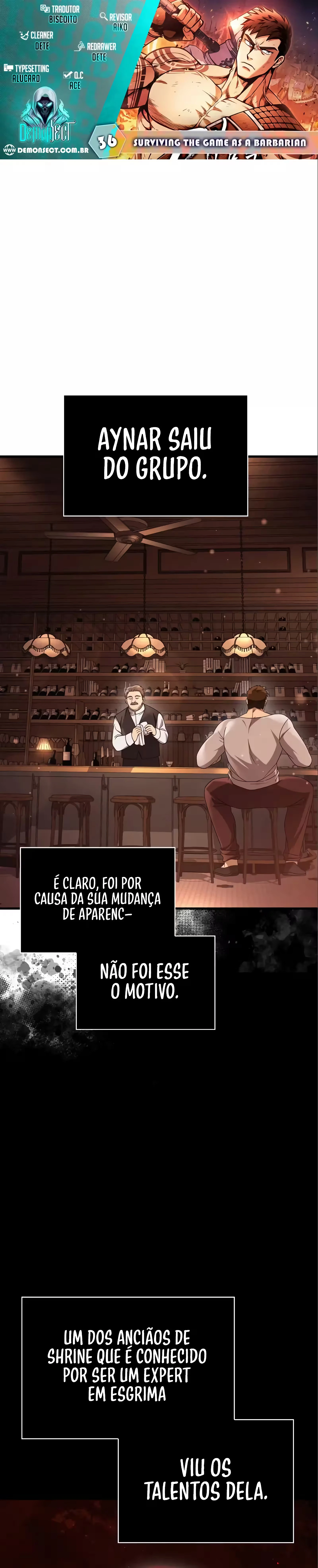 Sobrevivendo no Jogo Como um Bárbaro capítulo 36 página 1