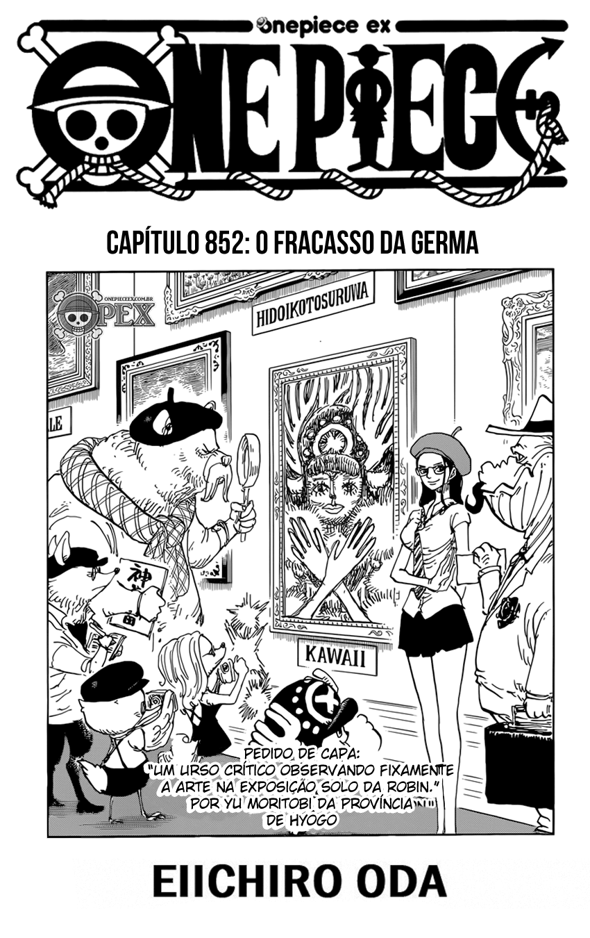 One Piece capítulo 852 página 1