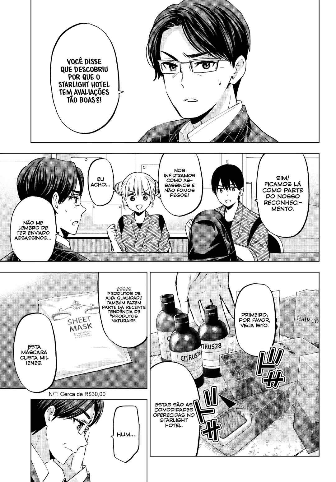 Kakkou no Iinazuke capítulo 191 página 8