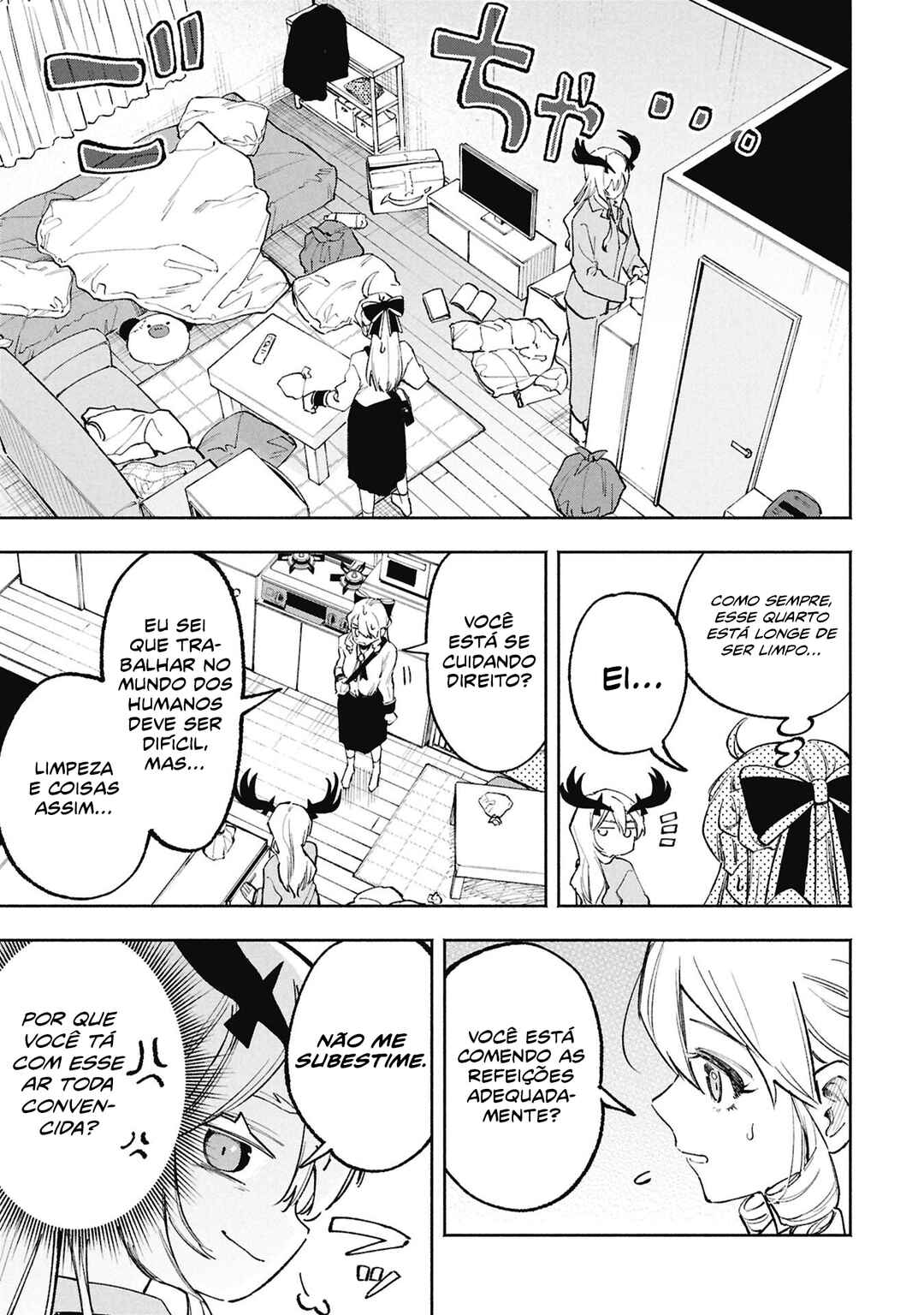 Lucifer-san no Daraku Gohan capítulo 3 página 9