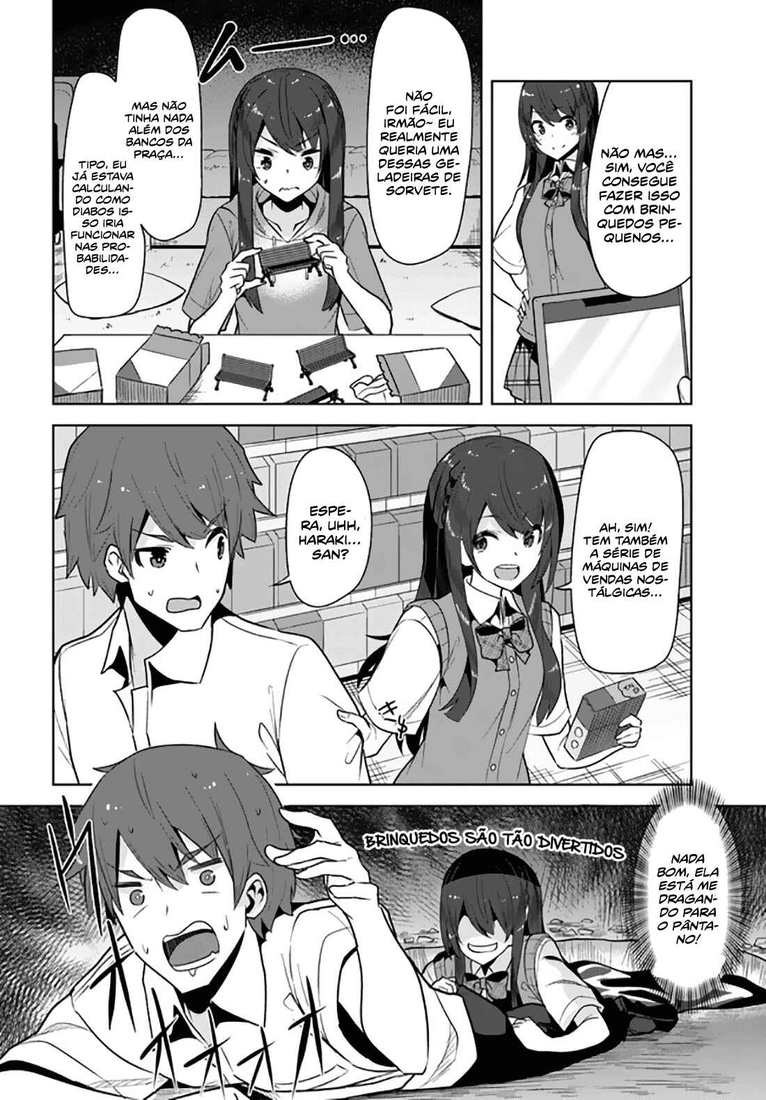 Tenkousaki no Seiso Karen na Bishoujo ga, Mukashi Danshi to Omotte Issho ni Asonda Osananajimi datta Ken capítulo 4 página 8