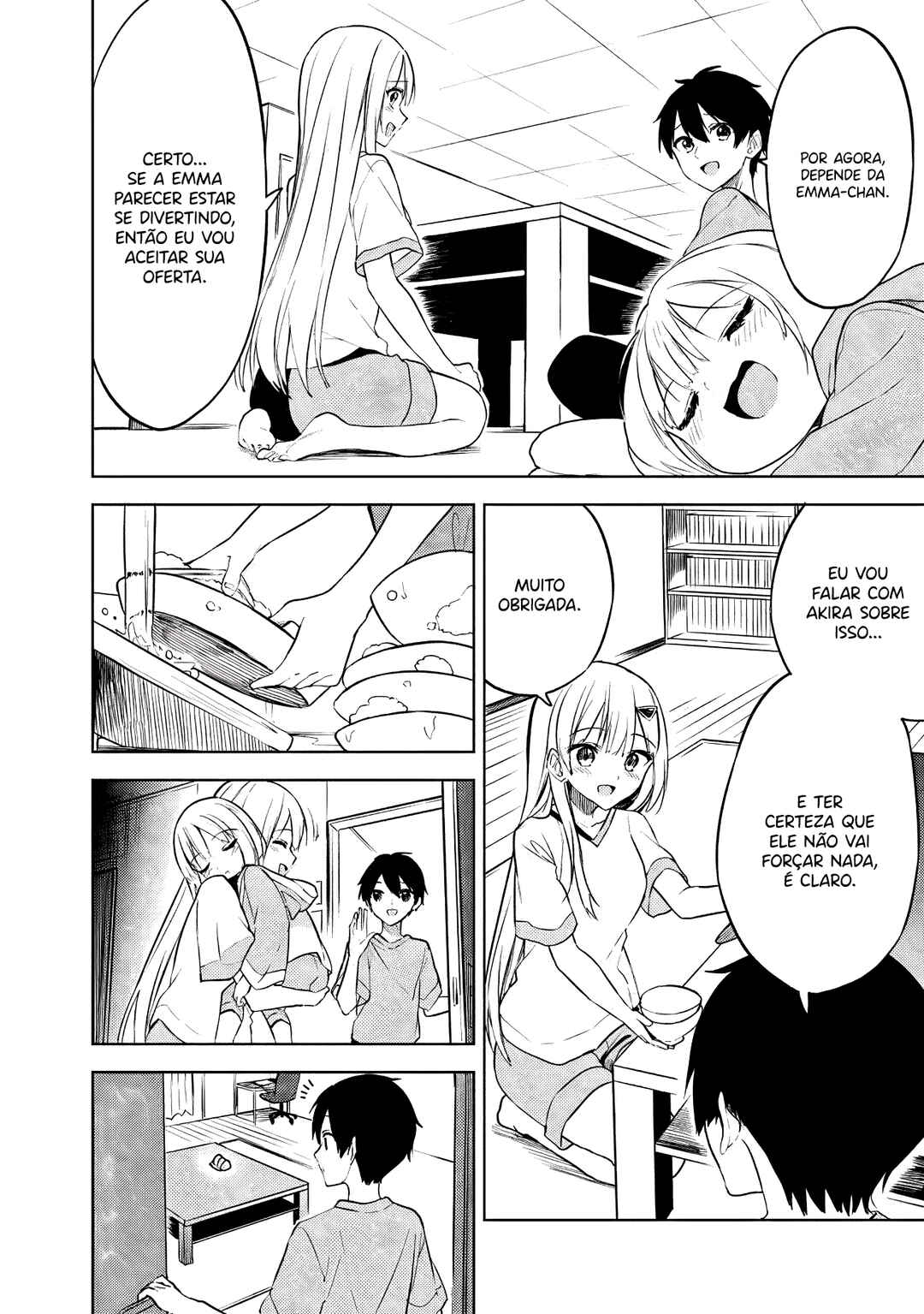 Maigo ni Natteita Youjo wo Tasuketara, Otonari ni Sumu Bishoujo Ryuugakusei ga Ie ni Asobi ni Kuru you ni Natta Ken ni Tsuite capítulo 15 página 7