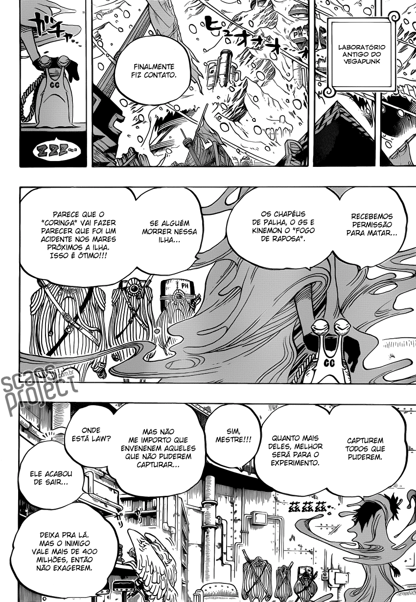 One Piece capítulo 664 página 9