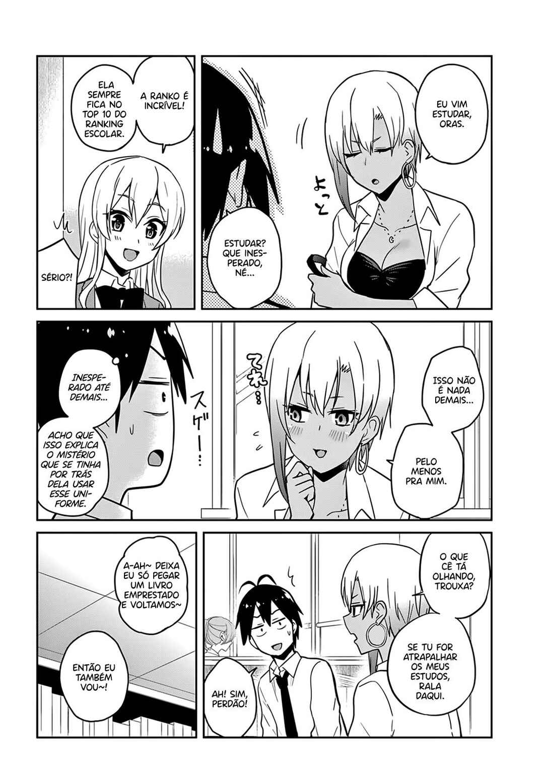 Hajimete no Gal capítulo 70 página 16