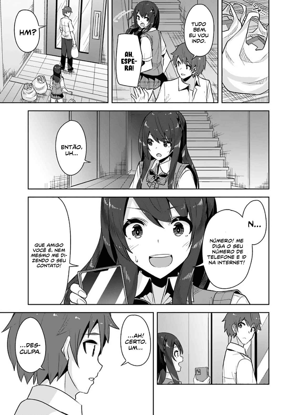 Tenkousaki no Seiso Karen na Bishoujo ga, Mukashi Danshi to Omotte Issho ni Asonda Osananajimi datta Ken capítulo 4 página 13
