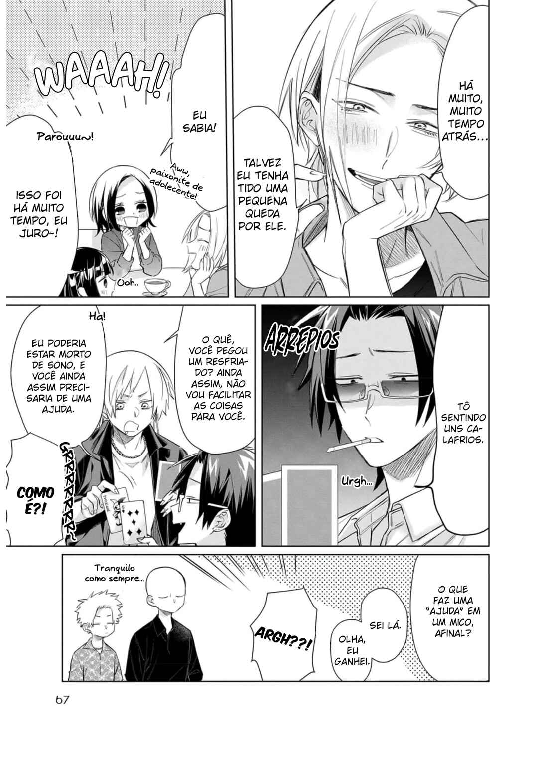 Kumichou Musume to Sewa-gakari capítulo 52 página 8