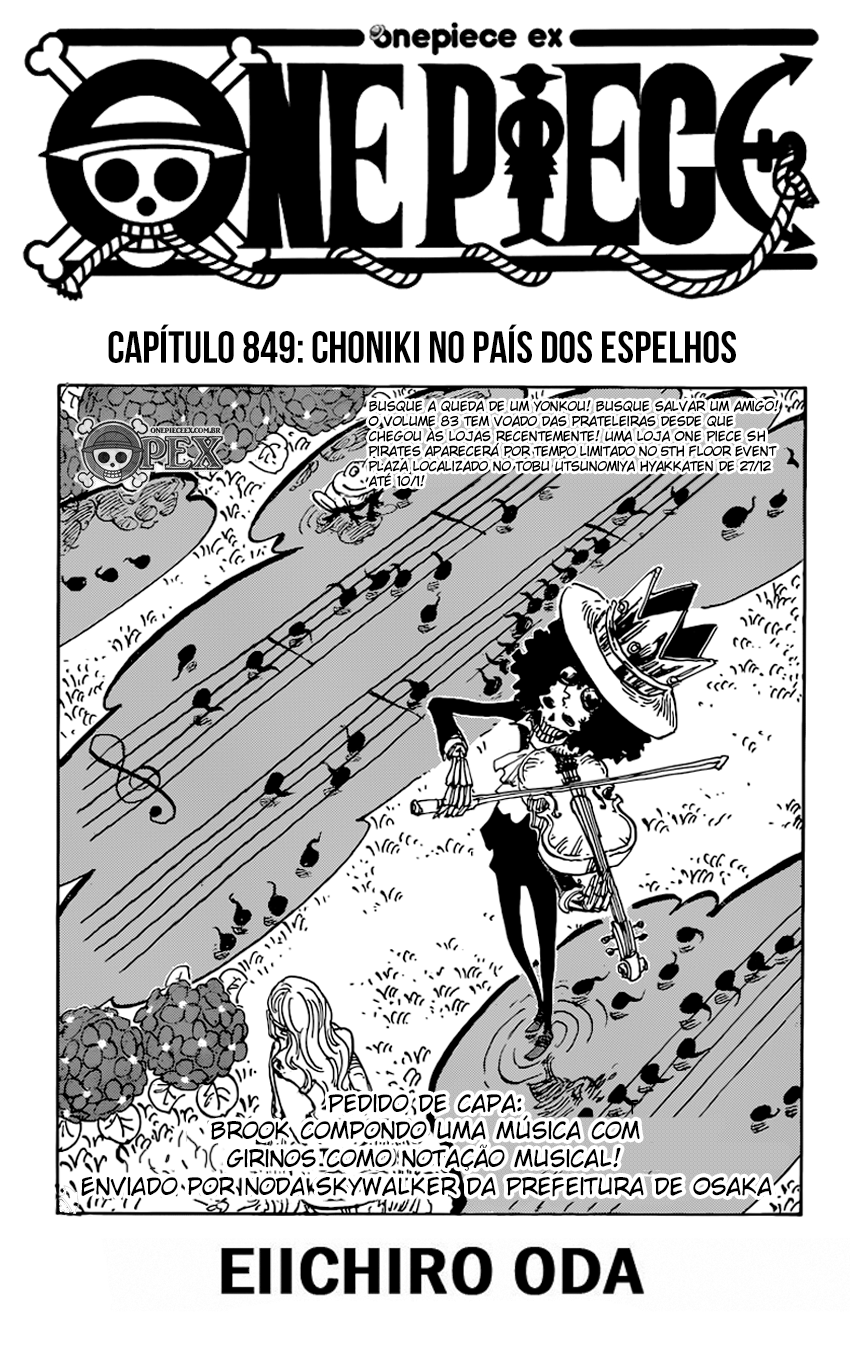 One Piece capítulo 849 página 1