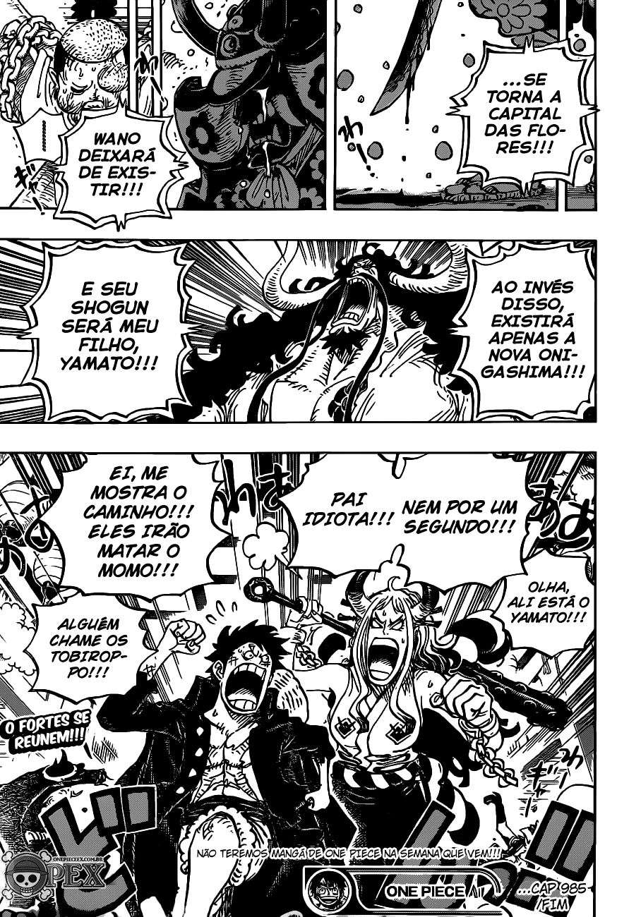 One Piece capítulo 985 página 17