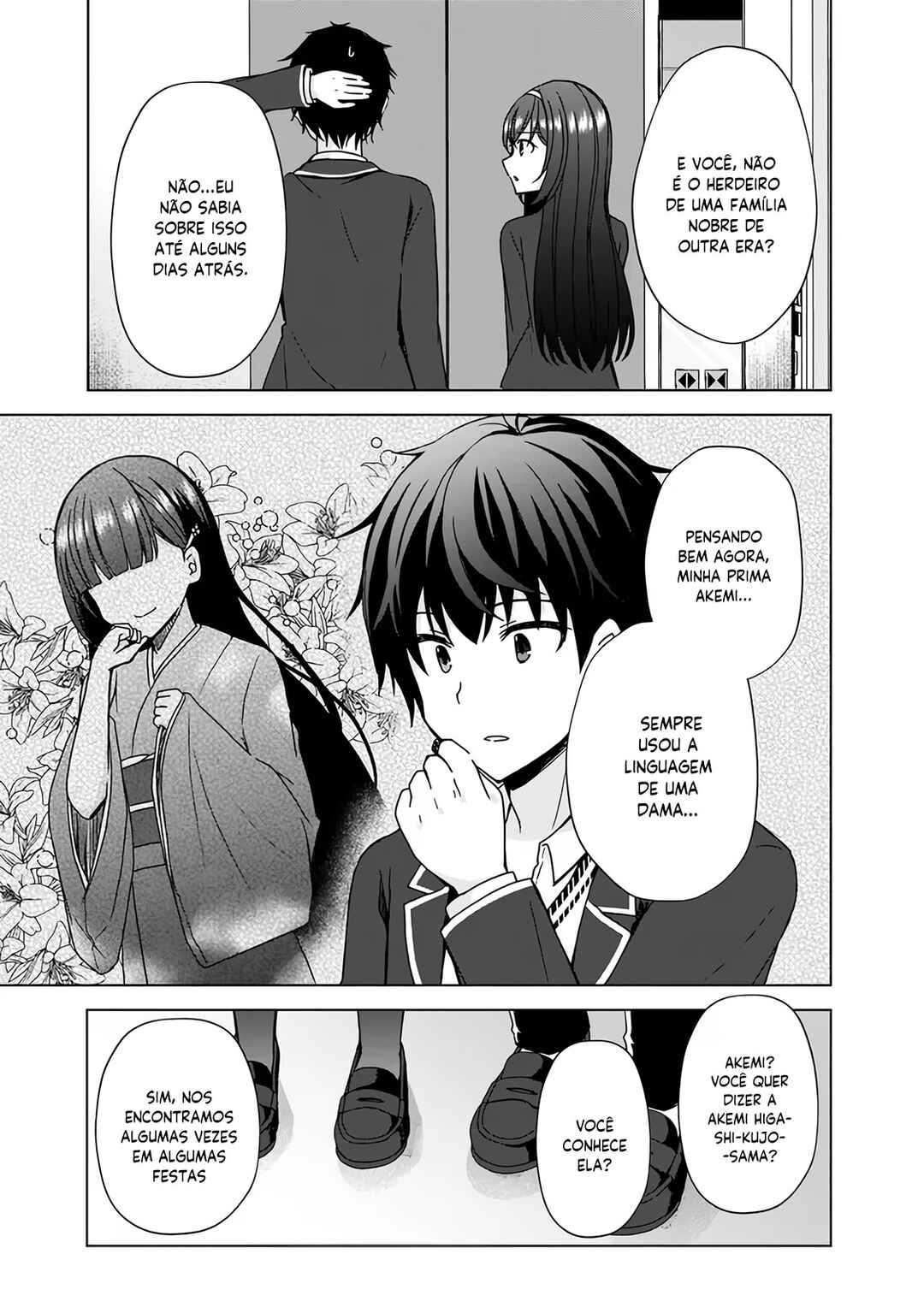 Iinazuke ga Dekita to Omottara, Sono Iinazuke ga Gakkou de Yuumei na “Akuyaku Reijou” Dattan dakedo, Dou Sureba Ii? capítulo 3 página 4