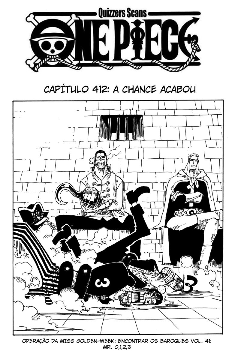 One Piece capítulo 412 página 1