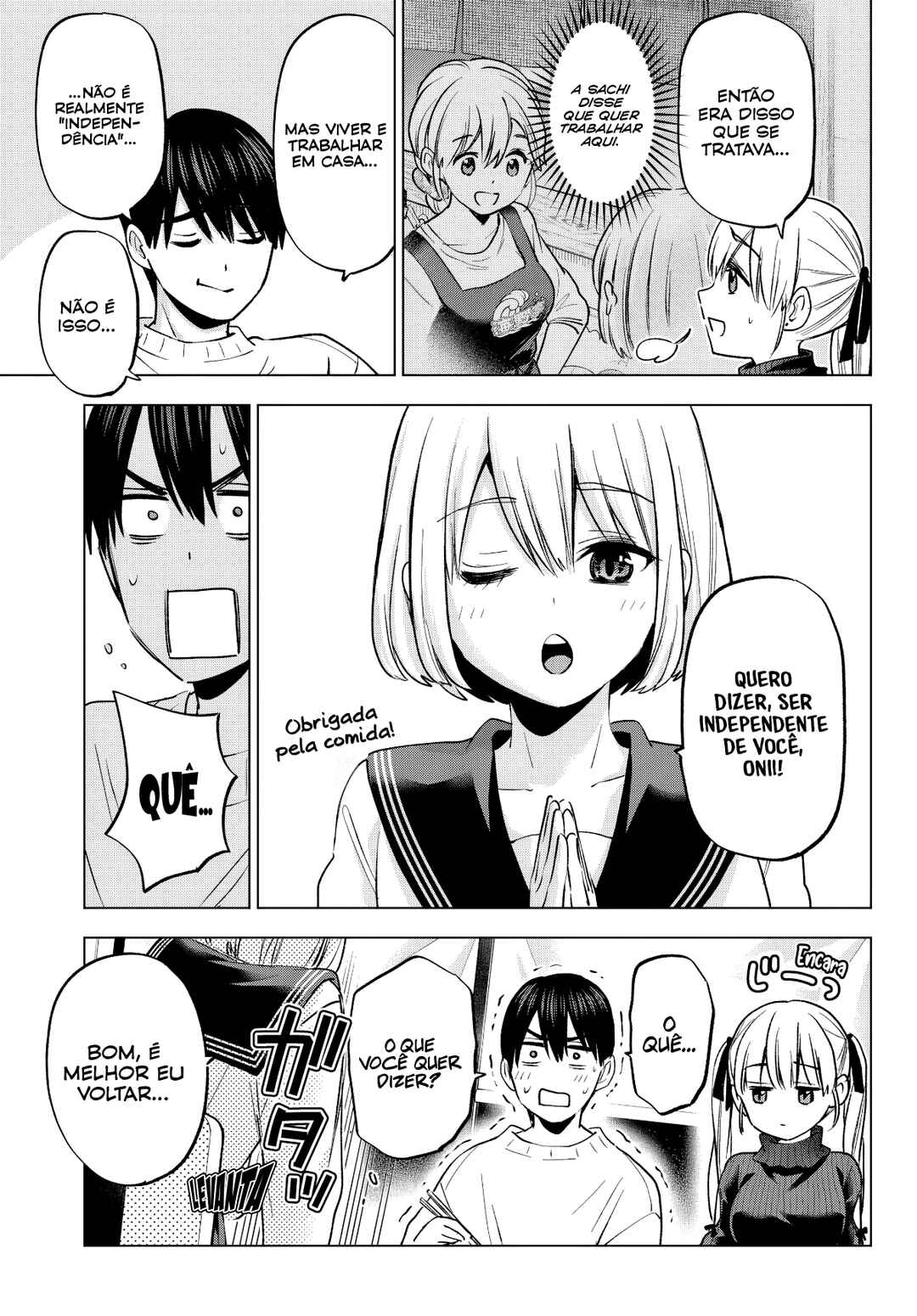 Kakkou no Iinazuke capítulo 183 página 6