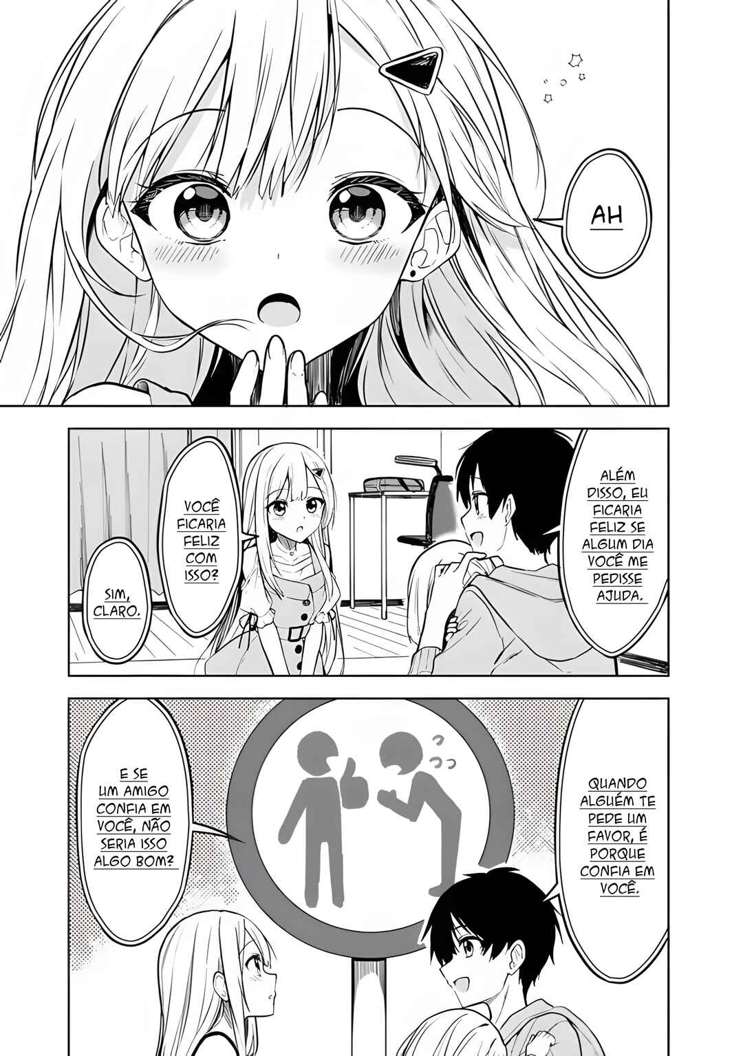 Maigo ni Natteita Youjo wo Tasuketara, Otonari ni Sumu Bishoujo Ryuugakusei ga Ie ni Asobi ni Kuru you ni Natta Ken ni Tsuite capítulo 12 página 6