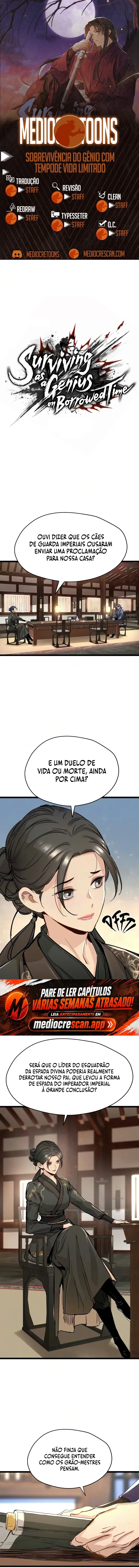 Sobrevivência do Gênio com Tempo de Vida Limitado capítulo 92 página 1