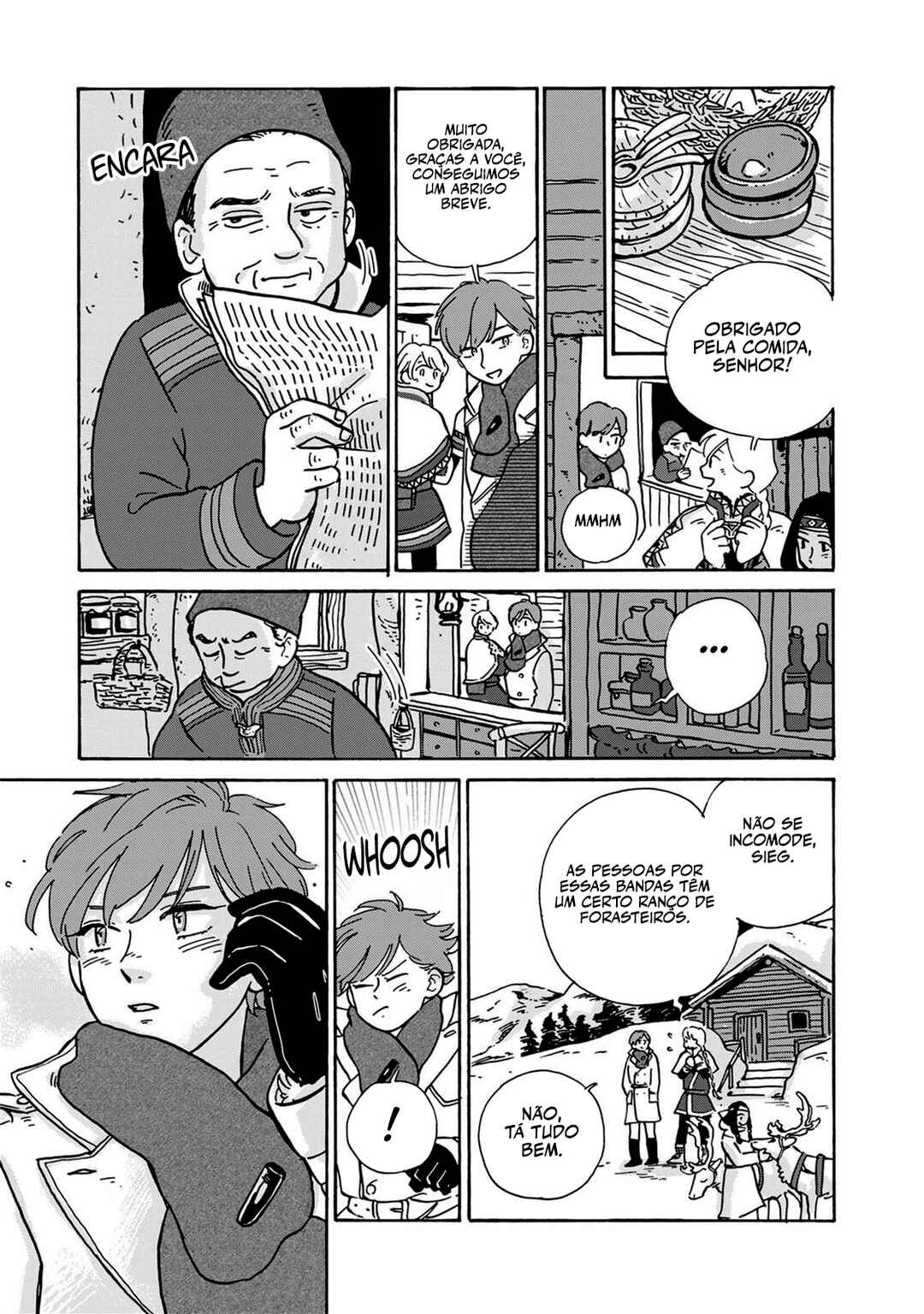 Hokuo Kizoku to Moukinzuma no Yukiguni Karigurashi capítulo 3 página 14