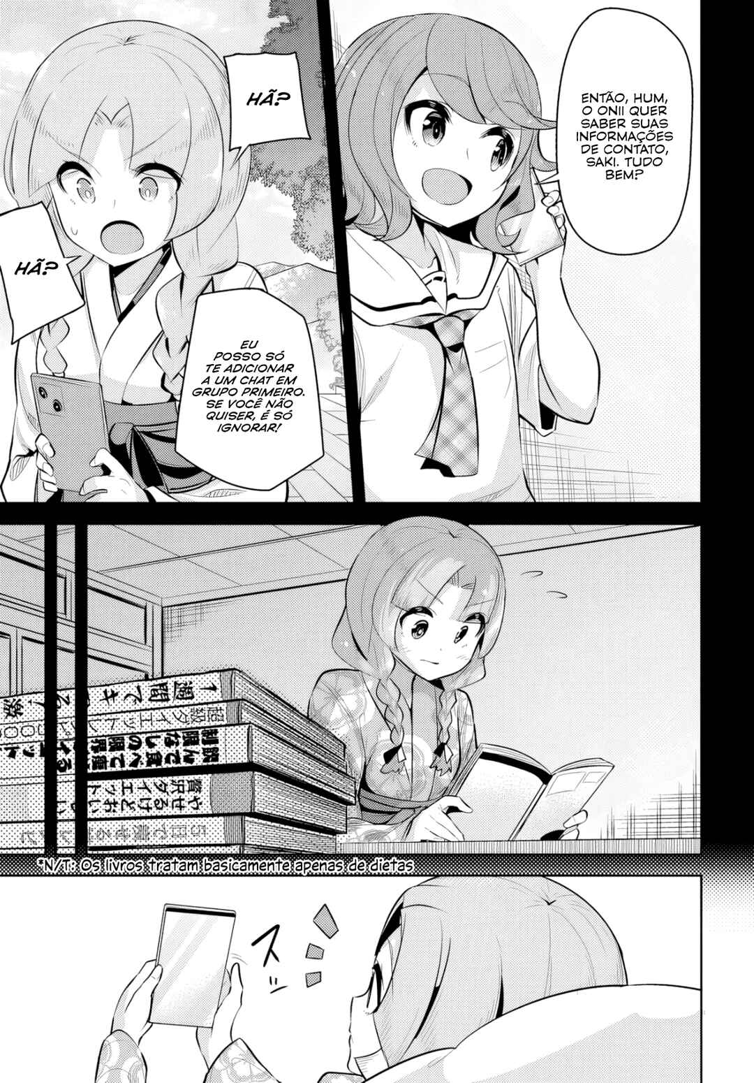 Tenkousaki no Seiso Karen na Bishoujo ga, Mukashi Danshi to Omotte Issho ni Asonda Osananajimi datta Ken capítulo 23 página 4