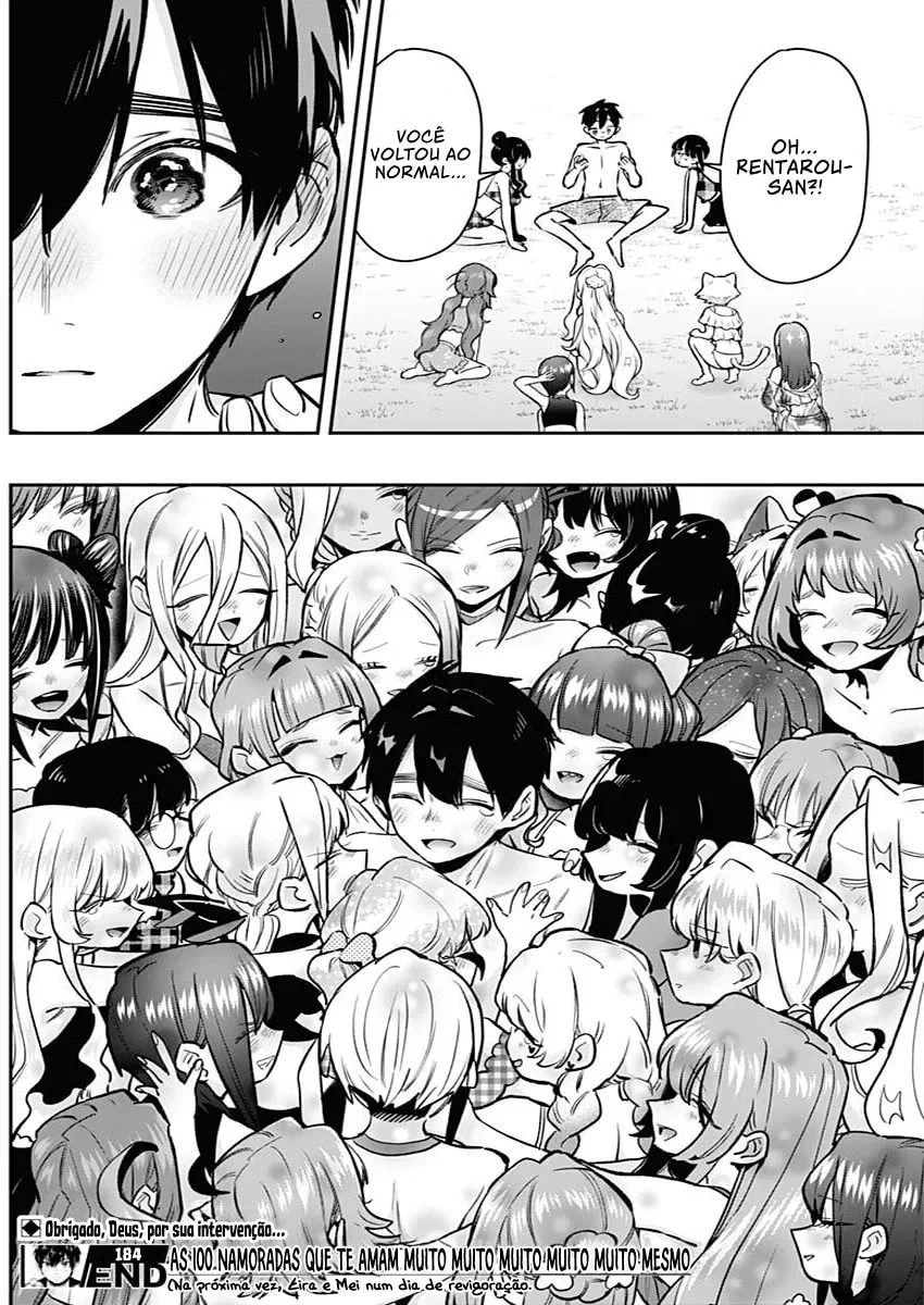 Kimi no Koto ga dai dai dai dai dai suki na 100-nin no Kanojo capítulo 184 página 15