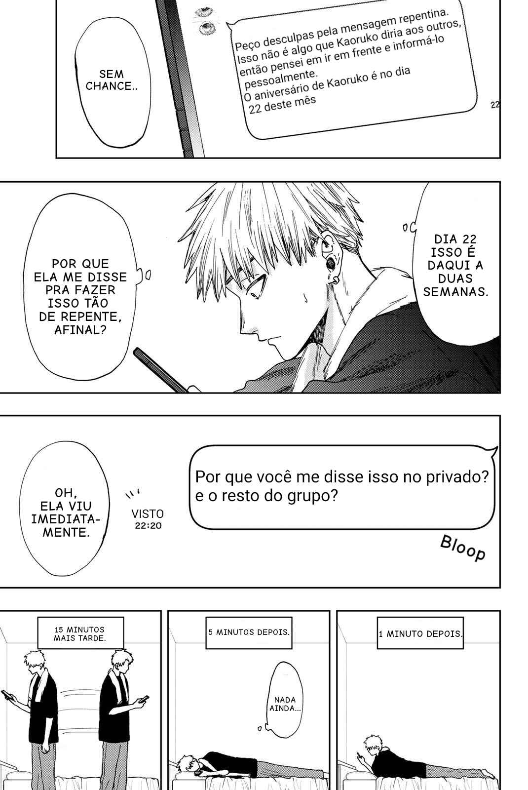 Kaoru Hana Wa Rin To Saku capítulo 28 página 3