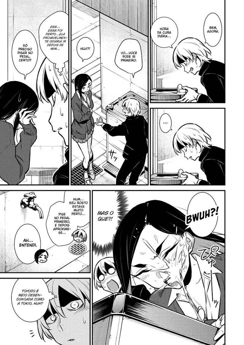 Yancha Gal no Anjou-san capítulo 132 página 14