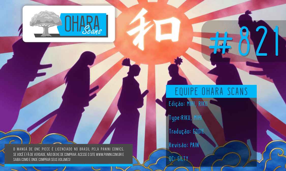 One Piece capítulo 822 página 1