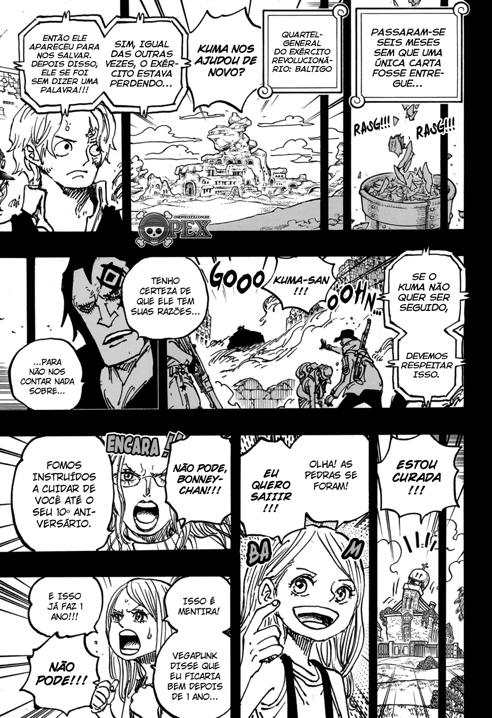 One Piece capítulo 1101 página 13