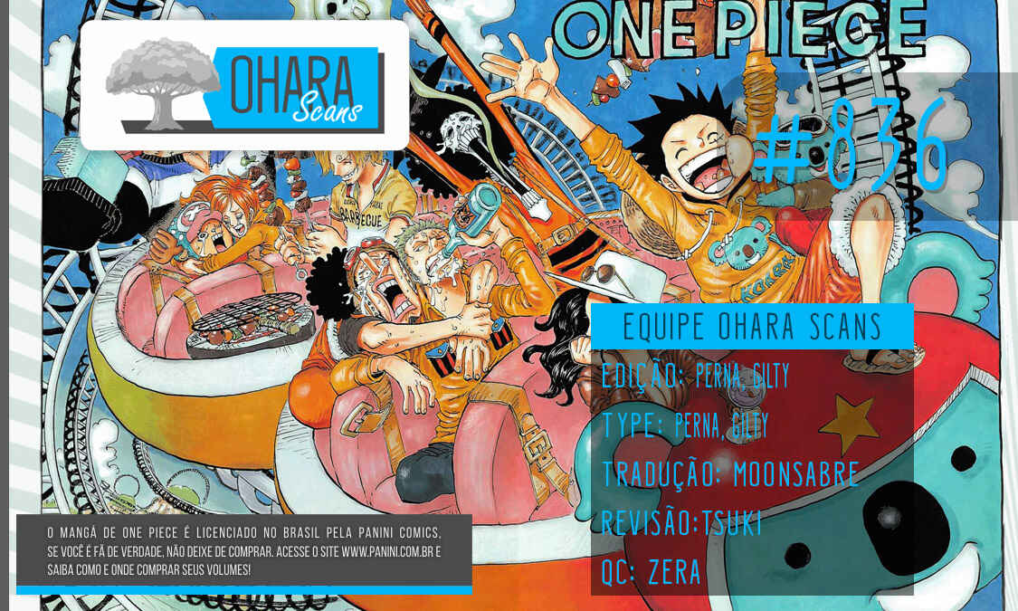 One Piece capítulo 836 página 1
