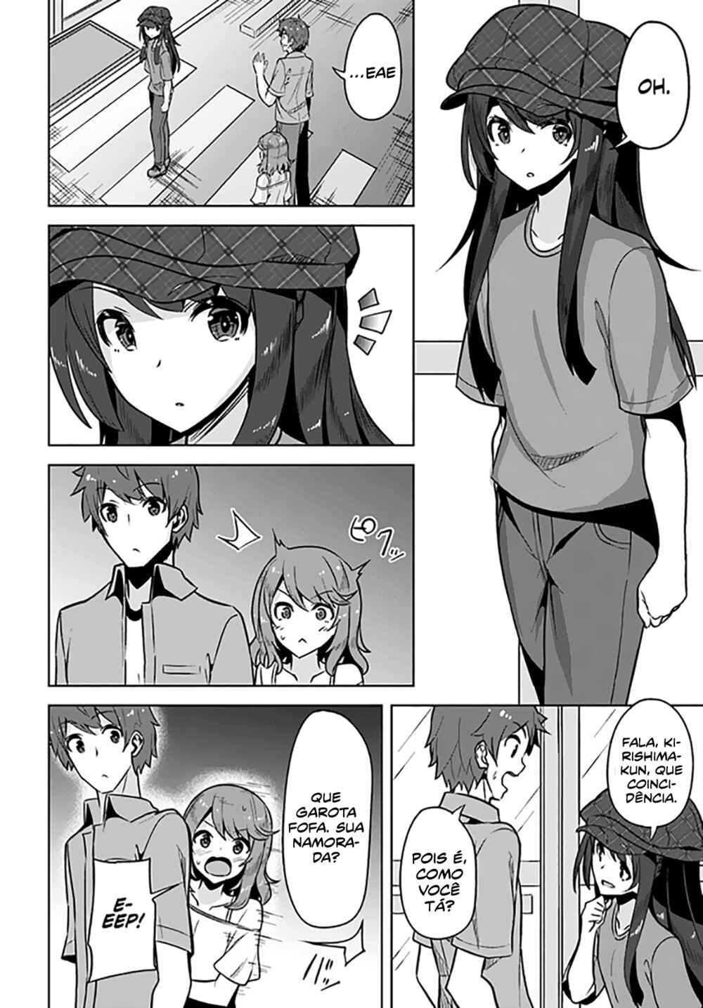 Tenkousaki no Seiso Karen na Bishoujo ga, Mukashi Danshi to Omotte Issho ni Asonda Osananajimi datta Ken capítulo 6 página 5