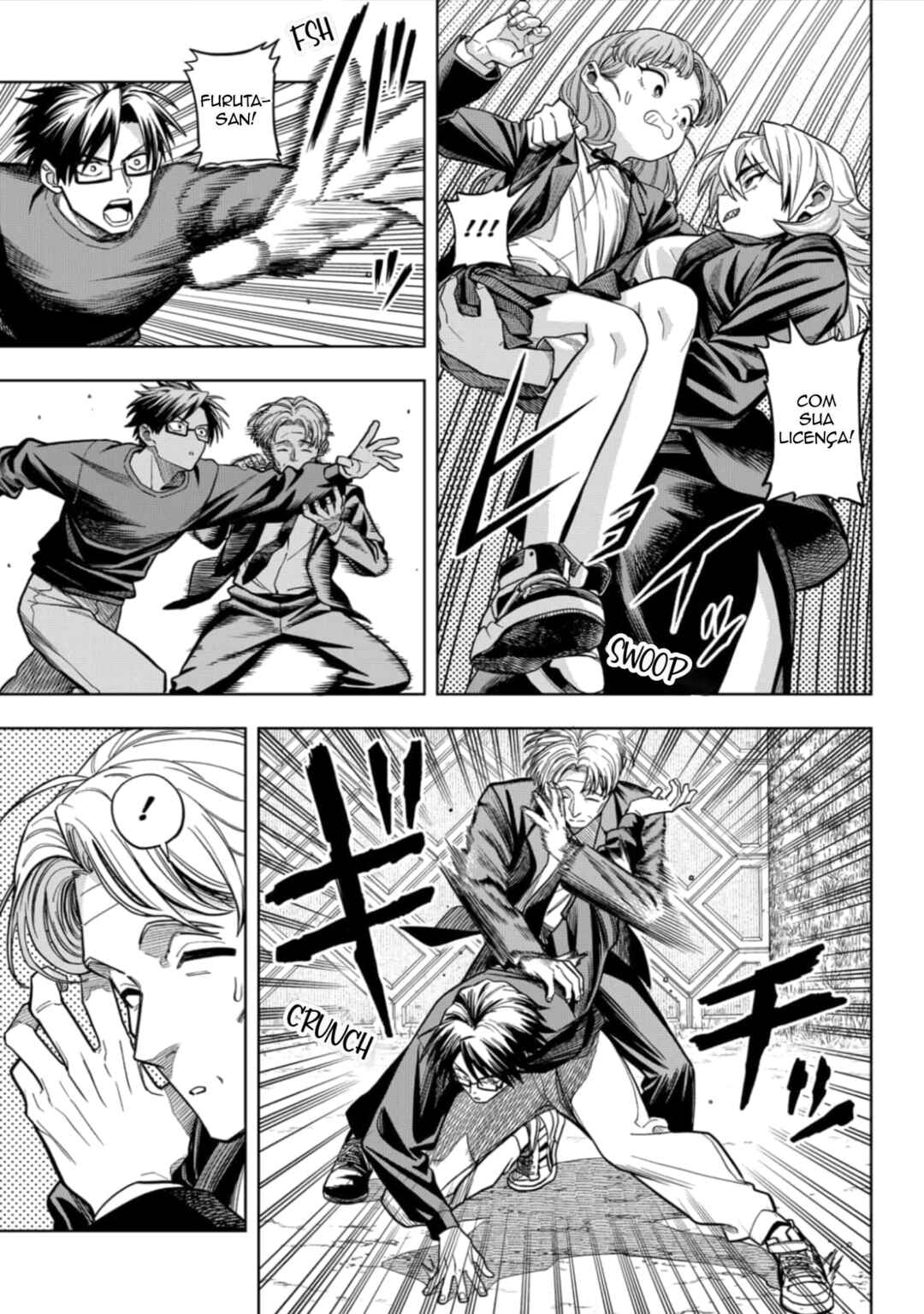 Hatori to Furuta no Hinichijou Sahanji capítulo 5 página 7