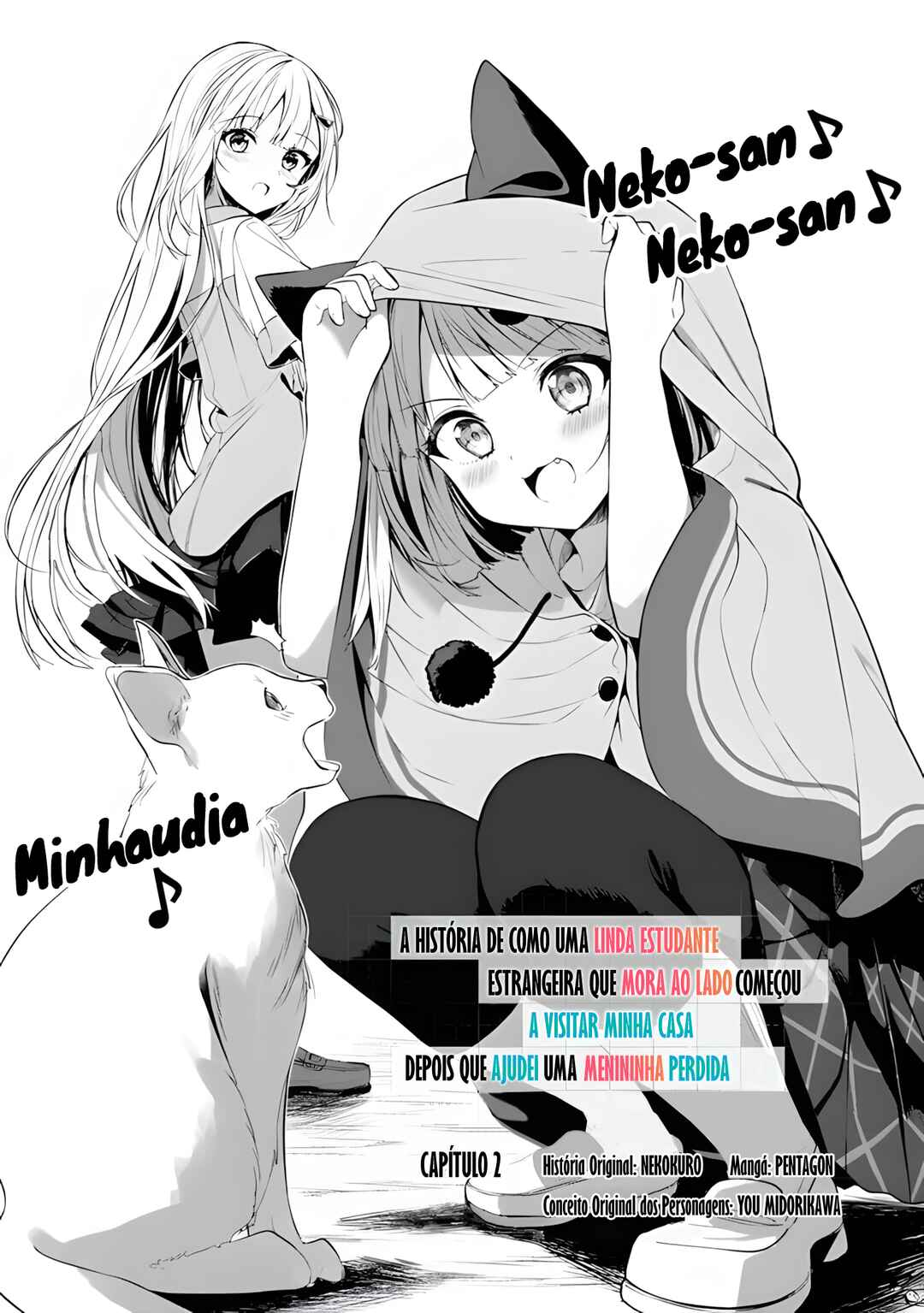 Maigo ni Natteita Youjo wo Tasuketara, Otonari ni Sumu Bishoujo Ryuugakusei ga Ie ni Asobi ni Kuru you ni Natta Ken ni Tsuite capítulo 2 página 2