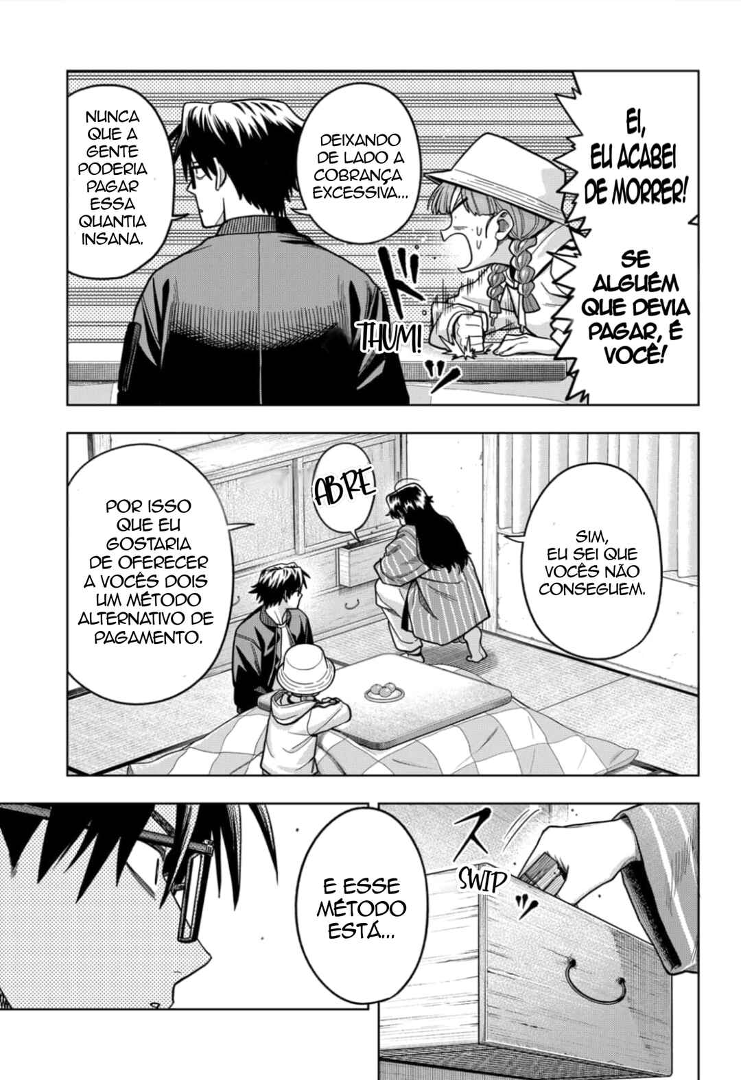 Hatori to Furuta no Hinichijou Sahanji capítulo 9 página 5
