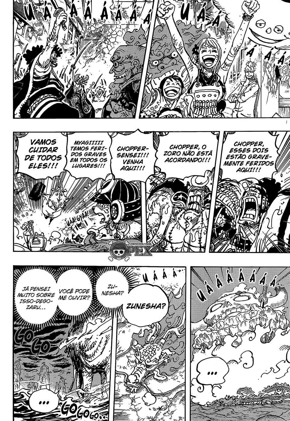 One Piece capítulo 1050 página 8
