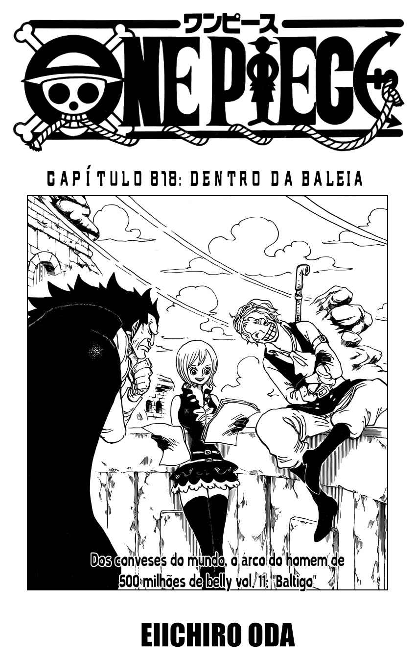 One Piece capítulo 818 página 2