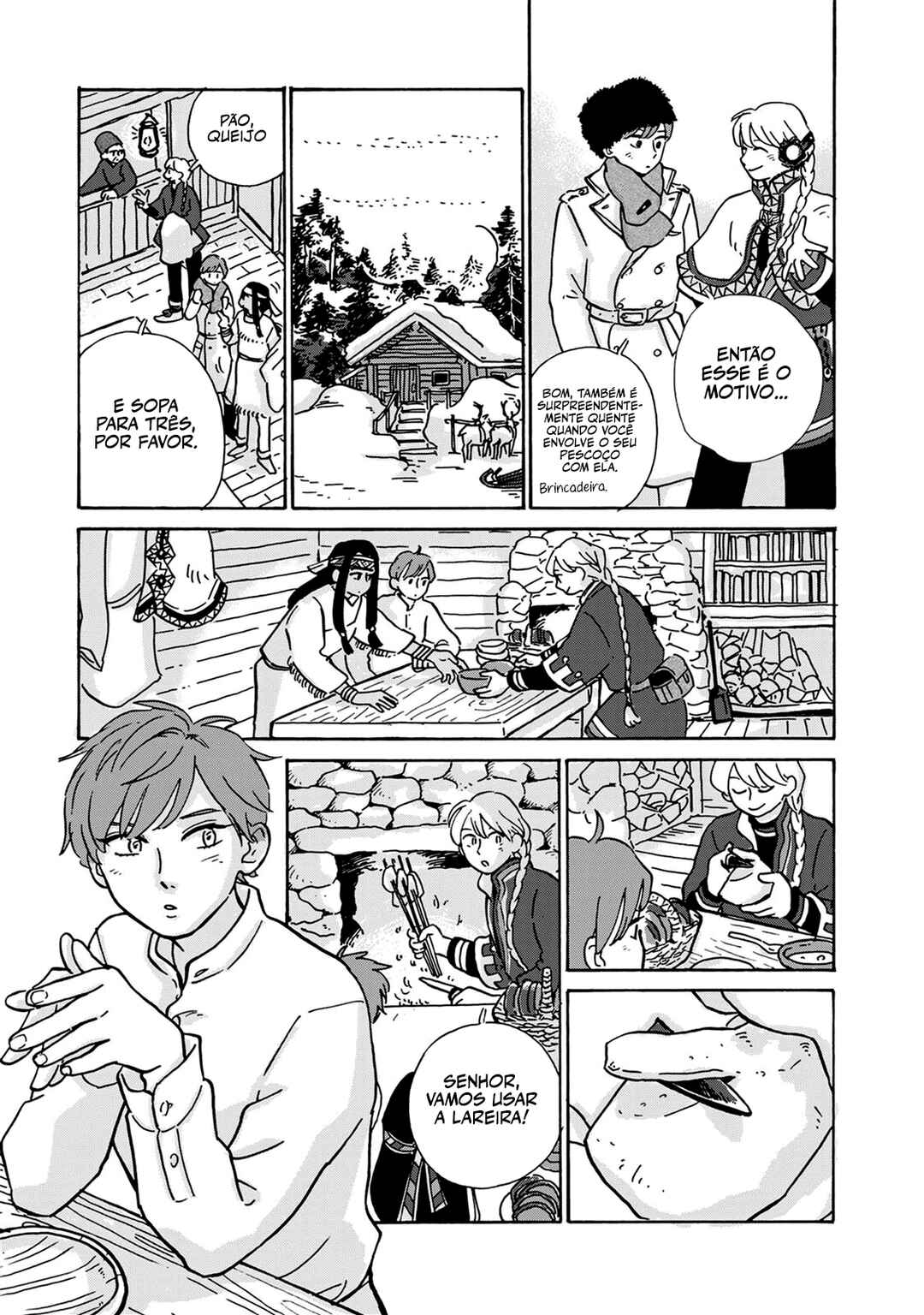 Hokuo Kizoku to Moukinzuma no Yukiguni Karigurashi capítulo 3 página 12